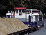 Schubboot Holcim I aus Harlingen unterwegs im MLK in Richtung Westen bei Buchhorst.