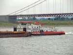 Schubboot Veerhaven IV-Alligator, ex EWT 108 in Emmerich zu Berg am 03.08.06