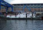 Schubboot Nawa-S1 (PL)vom Bautyp Tur am 21.06.09 in Brandenburg.