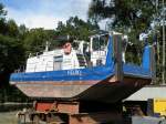 Schubboot Felix 2 in Raben-Steinfeld am 13.09.09.