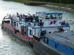 Schubboot Alfred Uhr  ENI 05502160 - L 23.65m - B 8.19m - TG 1.69m - 2 X 390 PS SKL./ Gemeldet in Berlin/D. Hier einfahrend in die DEK-Schleuse Bevergern am 29.08.09.