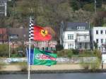 Die Ferrari Flagge im Top des Leichters PUSH 2. - Siehe Bild unten.