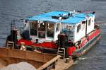 Hier noch mal in Nahaufnahme, das Schubschiff SCH 2406 auf dem Berlin-Spandauer-Schifffahrtskanal am 28.05.08.