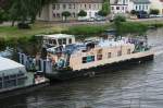 BIZON-O-155 der polnischen Reederei Odratrans, Heimathafen Wrocław, auf der Alten Oder (Oder-Havel-Kanal) bei Oderberg (05/2008)