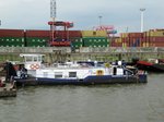 SB Orion II (05609480 , 25,22 x 8,16m) am 17.06.2016 im Hamburger Hafen am Eurogate.
