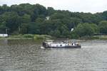 ORION II (ENI 05609480) am 21.7.2024, Hamburg, Elbe Höhe Blankenese /  Ex-Namen: SCH 2614,   Schubschiff / Lüa 21,66 m, B 8,19 m, Tg 1,6 m / 2 Diesel, SKL 6 NVD 26-A2, ges.