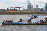 Schubboot SCH 2637 (ENI 05800980) am 02.09.2022 in Hamburg