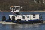 Schuber TESSA (ENI 05602700); Datum: 18.03.2026; Aufnahmeort: Elbe/Hafen Hamburg, Deutschland.