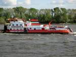 Schb. Veerhaven II , 02316303 , am 16.05.2012 bei Rees zu Berg.