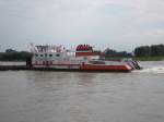 Das Schubschiff VEERHAVEN IX am 18.08.2007 auf dem Rhein.