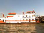 Schubboot Veerhaven X auf der Rhein bei 822 km.31.8.2008