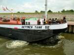Bug des TMS Dettmer Tank 50 (04017970) am 30.06.2014 in der Niedrigwasserschleuse Magdeburg.