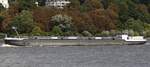 Binnentankschiff DETTMER TANK 134 (ENI 02338171); Datum: 30.08.2025; Aufnahmeort: Elbe/Hafen Hamburg, Deutschland.
