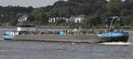 Binnentankschiff IMKE DEYMANN (ENI 04807760); Datum: 09.08.2025; Aufnahmeort: Elbe/Hafen Hamburg, Deutschland.