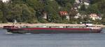 Binnentankschiff LENA MARIE (ENI 04806240); Datum: 29.09.2025; Aufnahmeort: Elbe/Hafen Hamburg, Deutschland.