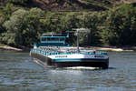 TMS NERODIA (ENI:02333811) L.135m B.11,40m T.3508 am 02.06.2020 auf dem Rhein in Oberwesel zu Berg.