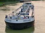 TMS Grete-Marie - 04808990 - Lnge: 86,00 m - Breite: 9,50 m - Tiefgang: 2,95 m - Tonnage: 1499 t - PS 1278-Mitsubushi - Bj 2010 bei Kladovo Shipyard/Kladovo/Serbien-Montenegro - Fertigstellung bei Trico B.V. in Rotterdam. Gemeldet in Hamburg/D. Vor der Schleuse Bevergern am 11.05.2011.
 