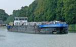 TMS Christoph Burmester - 04807170 - Lnge: 86,00 m - Breite: 9.50 m - Tiefgang: 3,20 m - Tonnage: 1705 t - PS 850-MTU - Bj 2009 bei Groningen Shipyard in Waterhuizen - Gemeldet in Hamburg/D. Hier zu Berg in Bevergern am 14.08.2010.