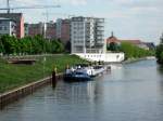 TMS Tegina-W (05101050 , 80x9) am 29.04.2014 im Berlin-Spandauer-Schifffahrtskanal zw. Nord-u.Humboldhafen.