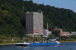 Tankschiff Union XIV am 22.06.2025 in Lahnstein am Rhein