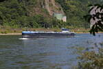 Tankschiff Verna am 21.06.2025 in Lahnstein / Rhein
