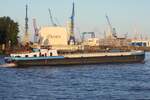 Binnentankschiff WALSRODE (ENI 04401780); Datum: 21.07.2026; Aufnahmeort: Elbe/Hafen Hamburg, Deutschland.