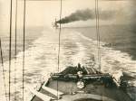 1.6.1916 - Deutsche Flotte im Manöver, mein Großvater immer mit dabei.