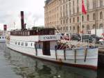 Stockholm-MS  Enköping , das älteste europäische fahrende Schiff.
