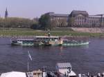 Personenschiff Kuhrort Rathen bei der Dampferparade am 01.05.2012 in Dresden.