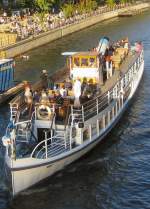 Dampfschiff des Technikmuseums auf der Spree in mitte, berlin 2007