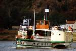 Personendampfer  Krippen  zwischen Seulitz und Diesbar