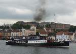 Gastgeber des Dampfrundum ist der Frdedampfer Alexandra, Baujahr 1908 bei Janssen und Schmilinsky/Hamburg.