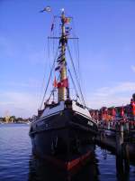 Die Bussard im flensburger Hafen. 14.07.07