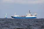 ROCKALL (IMO 9182320) vor Sassnitz vom Hafen Mukran kommend.