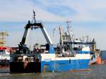 Die Atlantic Peace am 20.03.2014 im Fischereihafen von Bremerhaven.