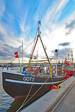 GOT 1 PIONIER am 14.03.2021 im Hafen von Lübeck-Travemünde