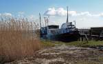 Fischkutter in Kloster/Hiddensee, Mrz 2008