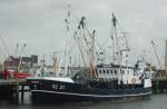 Im Hafen von Havneby/Dänemark am 19.07.2011 ein Krabbenkutter.