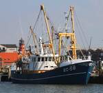 Fischereifahzeug („Fischkutter“) SC-58 / HEIMDALL; Datum: 25.07.2026; Aufnahmeort: Nordsee/Hafen B�sum, Deutschland.