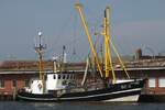 Fischereifahzeug („Fischkutter“) SC 3 / JAN MAAT; Datum: 25.07.2026; Aufnahmeort: Nordsee/Hafen B�sum, Deutschland.