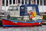 TRA 13  Aldebaran  am 01.05.2020 im Hafen von Lübeck-Travemünde