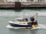 Der Fischkutter P Fit Pierre am 21.04.2014 im Hafen von Le Havre.
