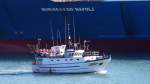 Der Fischkutter Flaviamadre am 24.10.2013 im Hafen von Neapel.