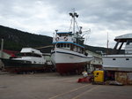 Kroatisch Fischereischiffe Bigaj in Cres am 21.9.2016.