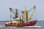 16.5.2023 Fischereifahrzeug / Trawler FD-283  Trui van Hinte  im Seengebiet zwischen Terschelling und Harlingen