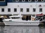 Die Gulls / Jaer am 21.07.2014 im Hafen von Honningsvag.