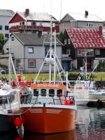 Die Stig-Rune am 21.07.2014 im Hafen von Honningsvag.