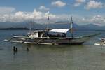 Traditionelles Fischerboot (namenlos); Eigner/Betreiber: unbekannt/privat; Datum: 08.11.2012; Aufnahmeort: Sulusea (Pacific Ocean), Mangingisda, Insel Palawan, Philippinen; Fast alle kleinen