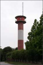 Der 26 m hohe Leuchtturm Holnis ist seit 1967 in Betrieb. Er ist der nrdlichste deutsche Leuchtturm an der Ostsee. 02.08.2010