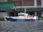 Flensburg - Motorschiff  GLÜCKSBURG  der Küstenwache im Hafen (12.10.2009).